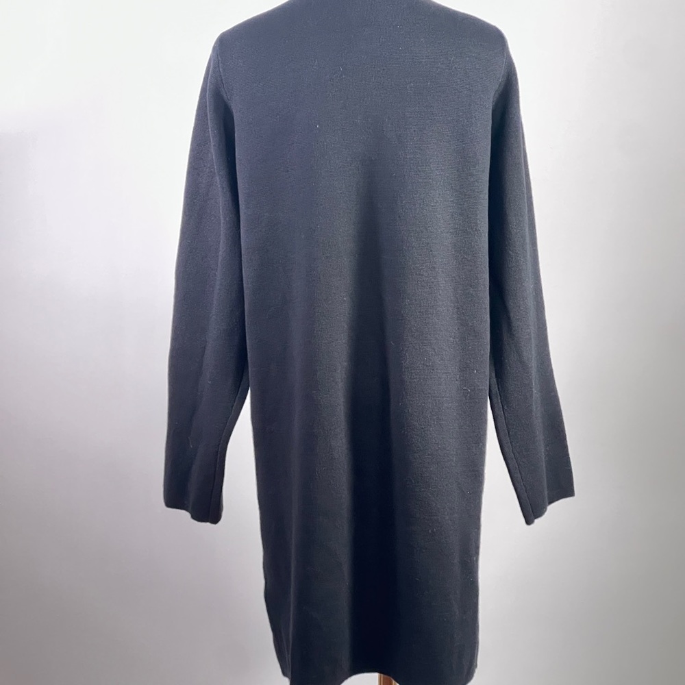 NWT J Crew Juliette collarless sweater-blazer size M Black J6339 - Picture 8 of 10